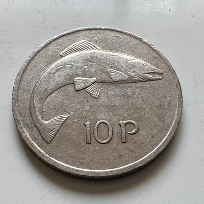 🌹外币初藏🌹🐯2025年第140场  每周二四六晚8️⃣点 接代拍 - 爱尔兰1975年10便士b