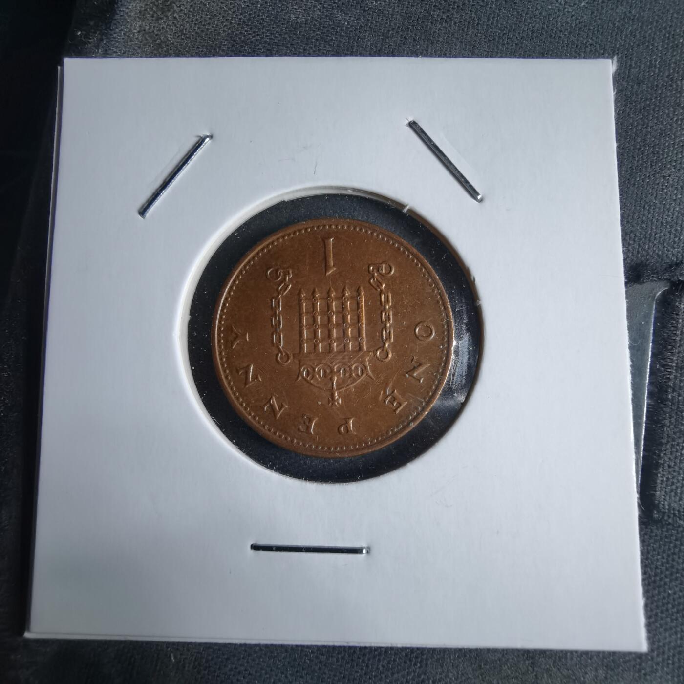 沼泽如烟--第928场 英国1998年1便士