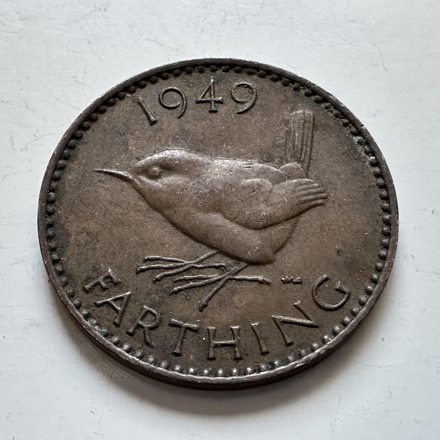 🌹外币初藏🌹🐯2025年第140场  每周二四六晚8️⃣点 接代拍 英国1949年一法新