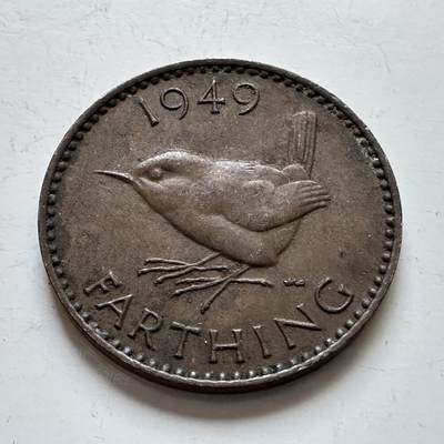 🌹外币初藏🌹🐯2025年第140场  每周二四六晚8️⃣点 接代拍 - 英国1949年一法新