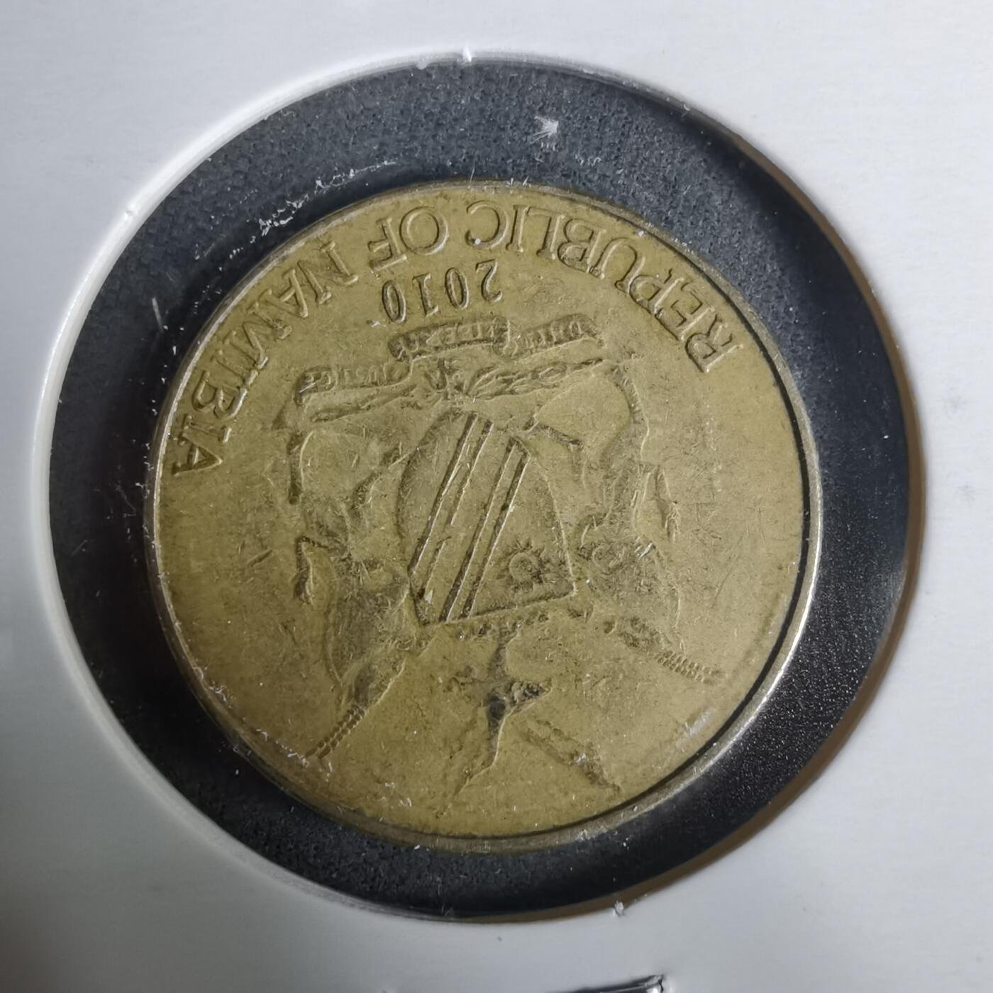 沼泽如烟--第929场 纳米比亚2010年一元