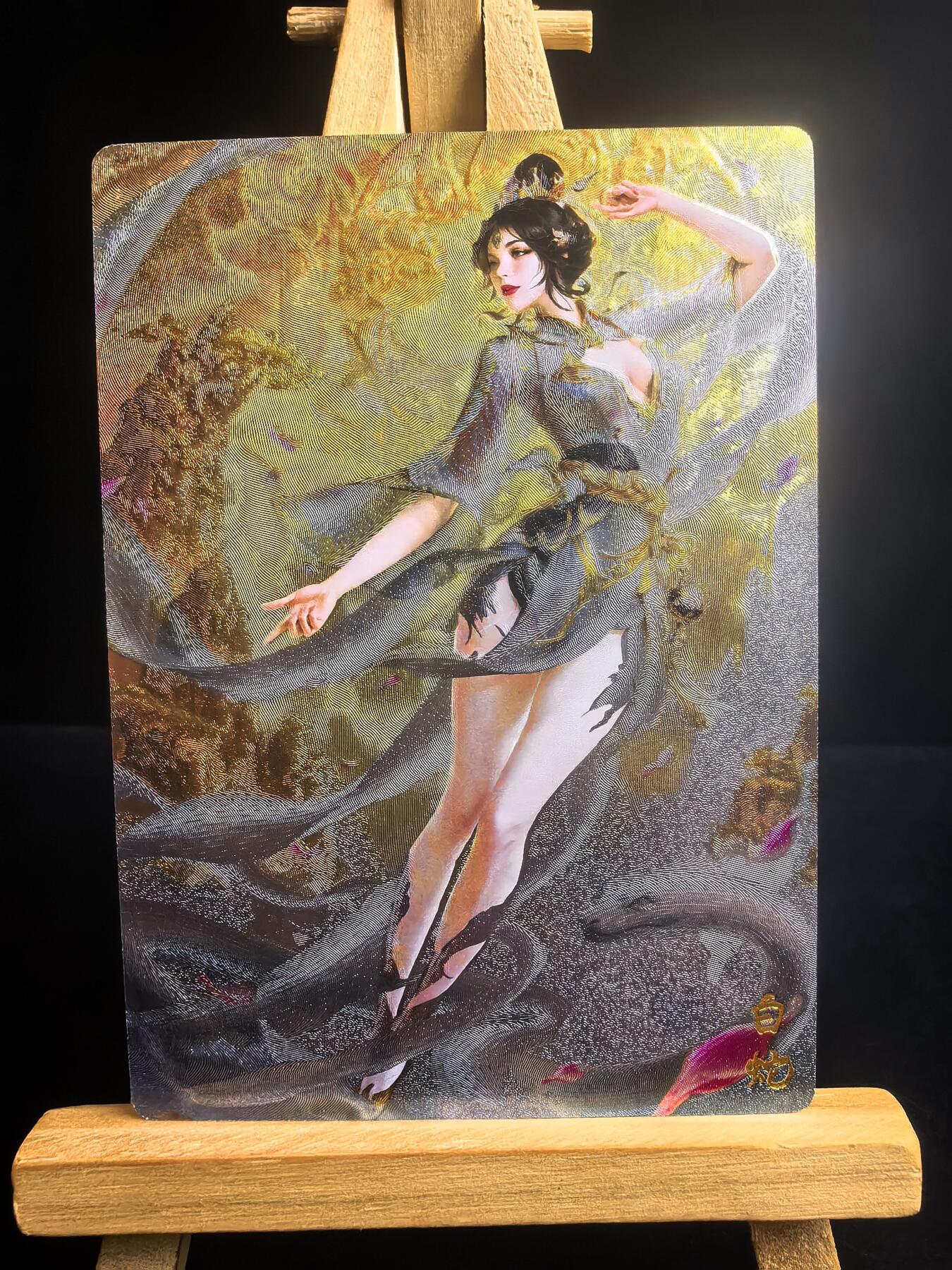 无佣金 不寄存 不收拍 链接少  主攻奇点（有大佬赞助）需要多宫大佬请私聊 部分卡牌设有底价（不想玩的那么累，即使有底价也会比市场价便宜的多，懂的自然懂） 拒绝小号抬价 大家放心拍 所有拍品部分套有卡膜 部分卡牌多宫 自制卡牌 不包厂瑕 放大镜 品控 勿拍 流拍商品会循环 感谢大家支持 留个关注 不定时上新 谢谢