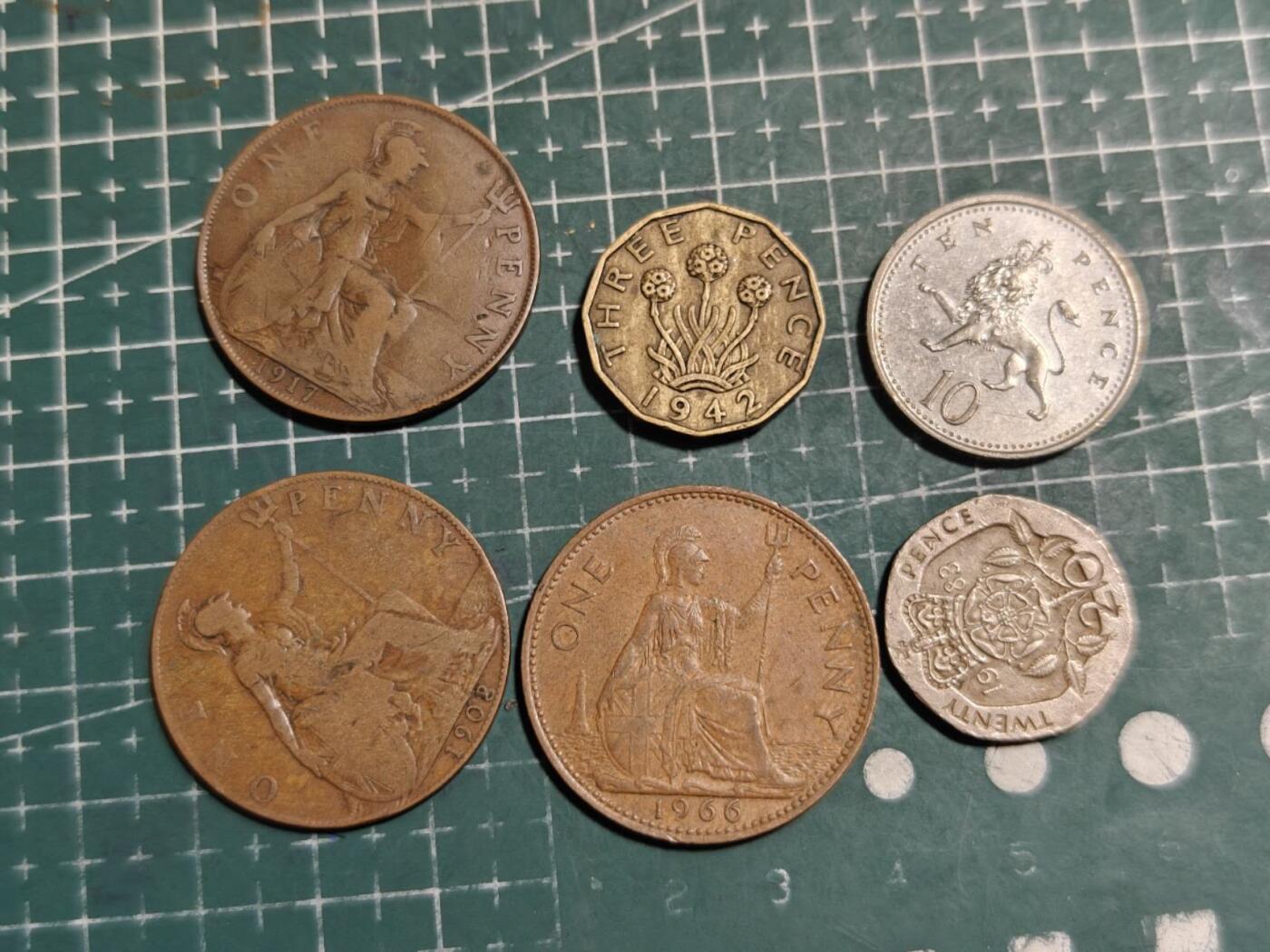 轻松集币无压力 英国便士/组