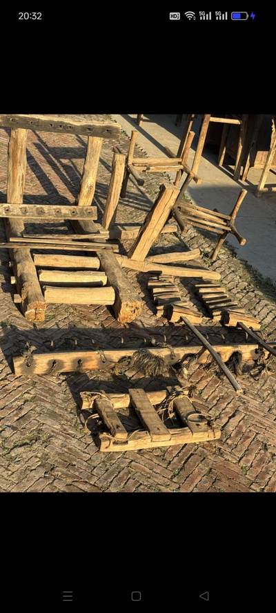 解放前，打绳工具一套，保存完整能用，是民俗文化馆收藏佳品 - 解放前，打绳工具一套，保存完整能用，是民俗文化馆收藏佳品