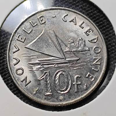 KK钱币收藏小铺 第378期  2月预留时间 周末发货 -  1991法属新喀里多尼亚10法郎