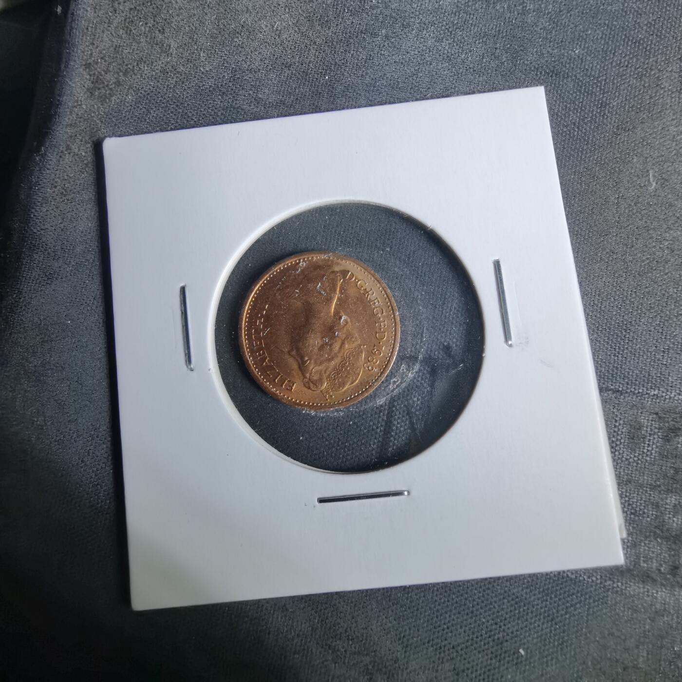 沼泽如烟--第929场 英国1983年半便士