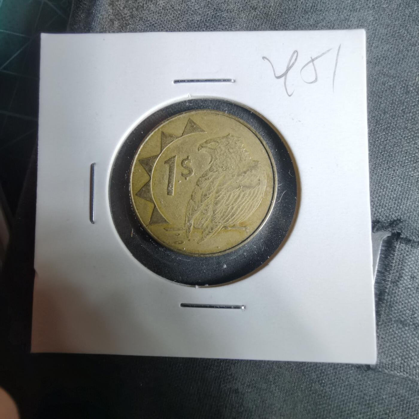 沼泽如烟--第929场 纳米比亚2010年一元