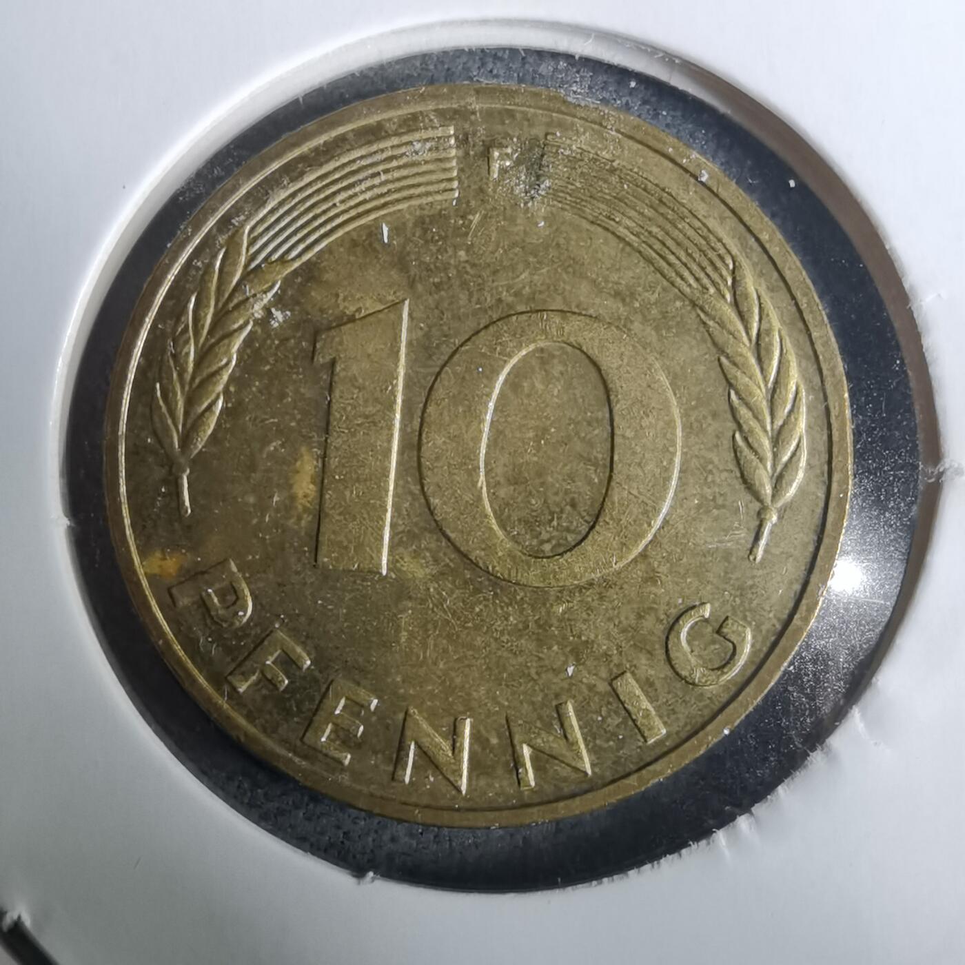 沼泽如烟--第928场 德国1986年10芬尼