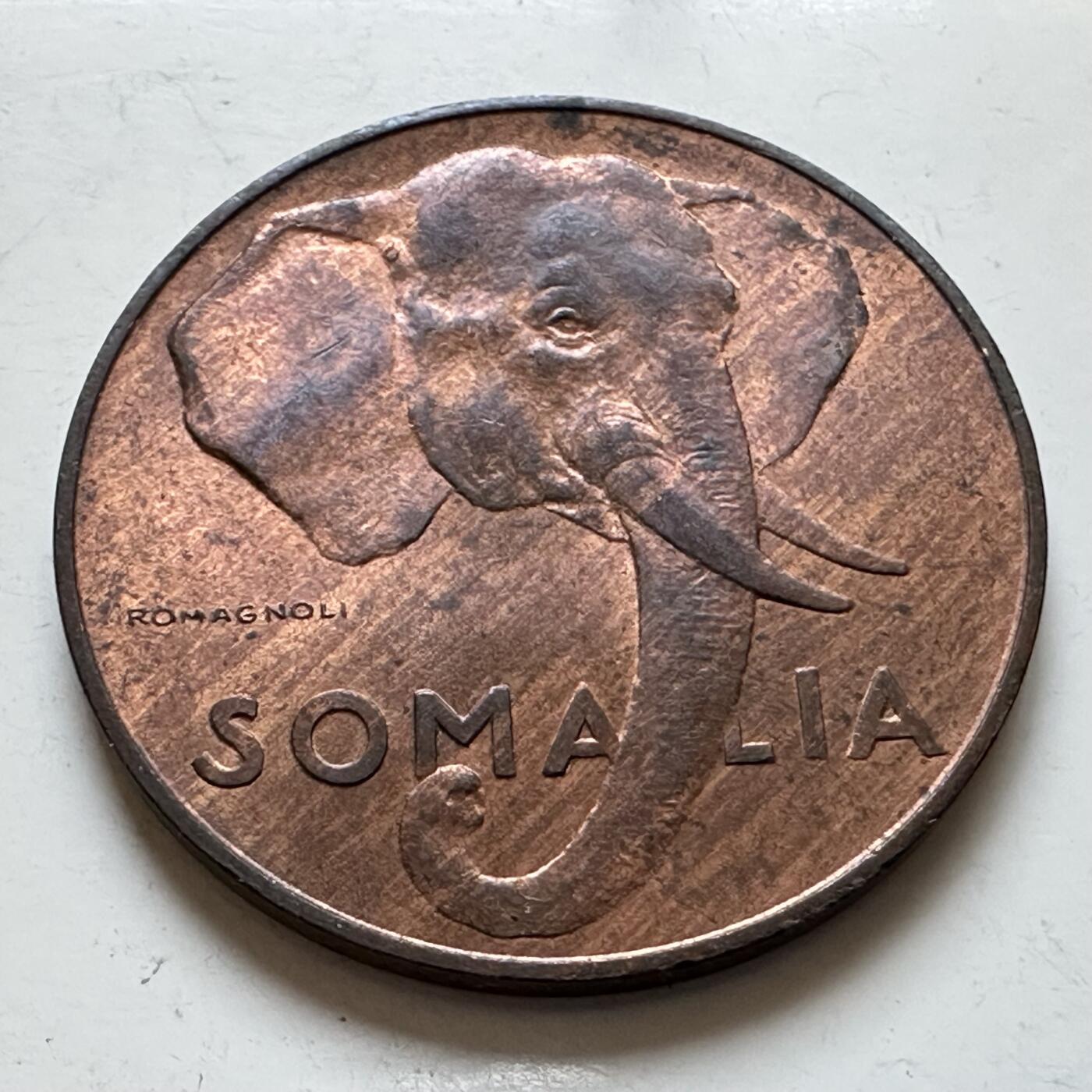 🌹外币初藏🌹🐯2025年第140场  每周二四六晚8️⃣点 接代拍 意托索马里1950年10分