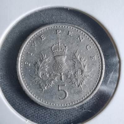 沼泽如烟--第928场 - 英国1996年5便士