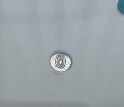 瓶子🏺第220期拍卖会 -  1847年柬埔寨莲花种子图案打制银币  NGC AU58  稀少品种  佛教莲花台座种子图案