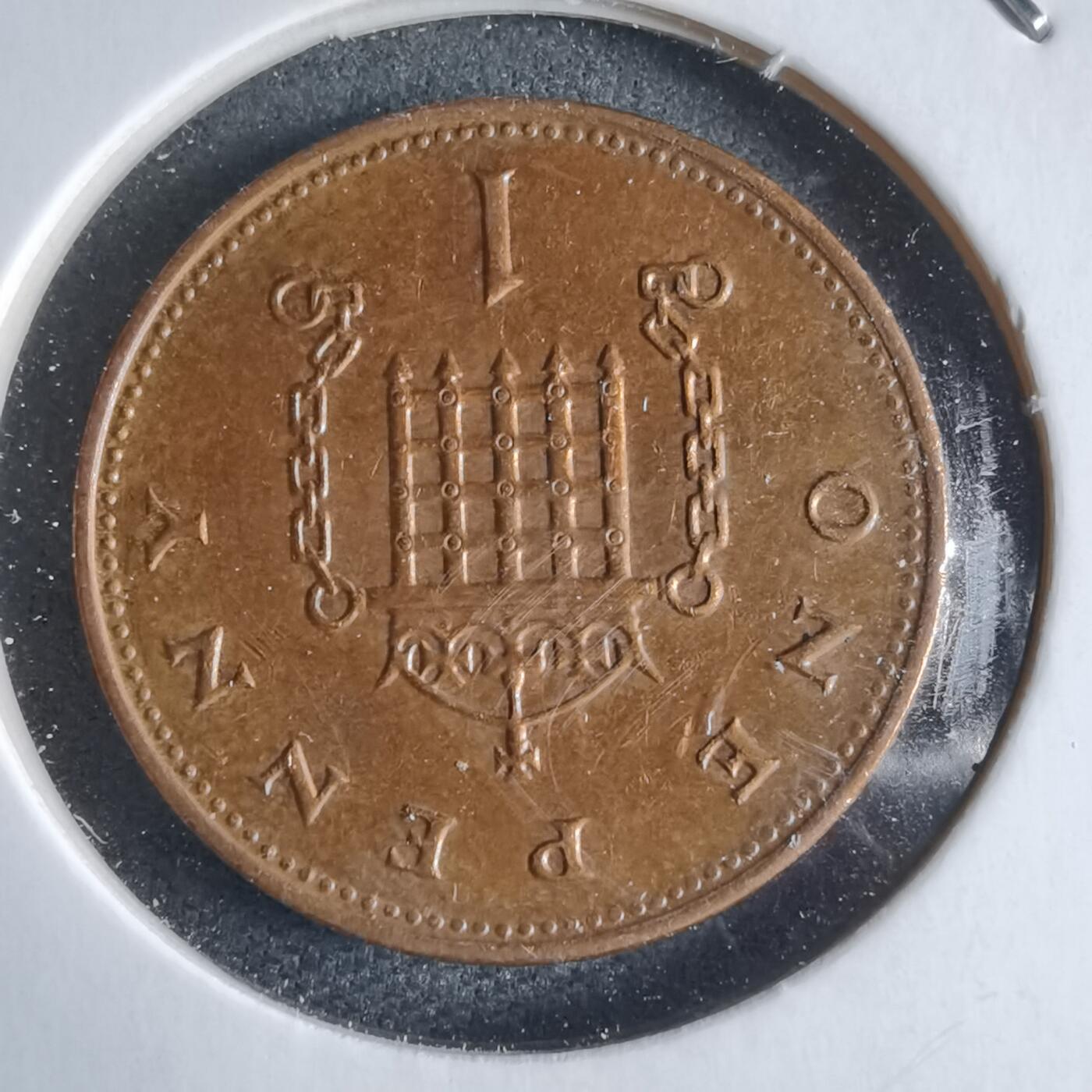 沼泽如烟--第928场 英国1998年1便士