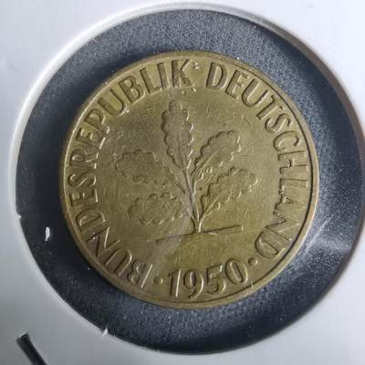 沼泽如烟--第928场 - 德国1950年5芬尼