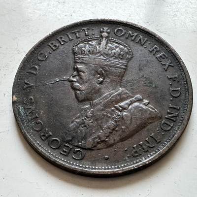 🌹外币初藏🌹🐯2025年第140场  每周二四六晚8️⃣点 接代拍 - 澳大利亚1919年一便士