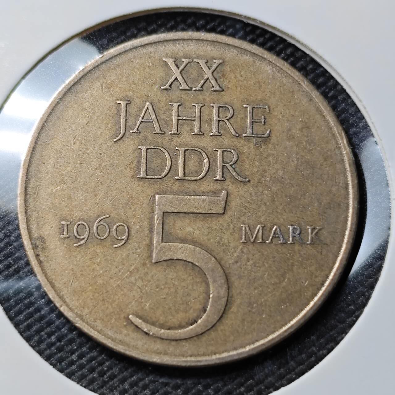 KK钱币收藏小铺 第378期  2月预留时间 周末发货  东德5马克