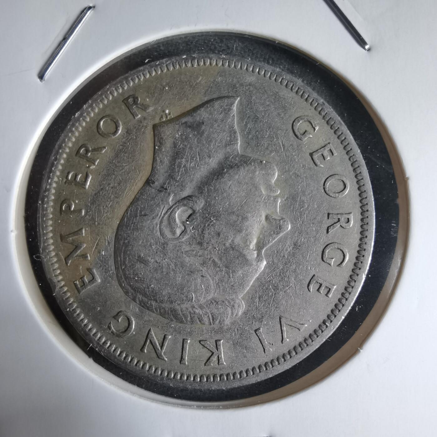 沼泽如烟--第928场 英国1947年半克朗