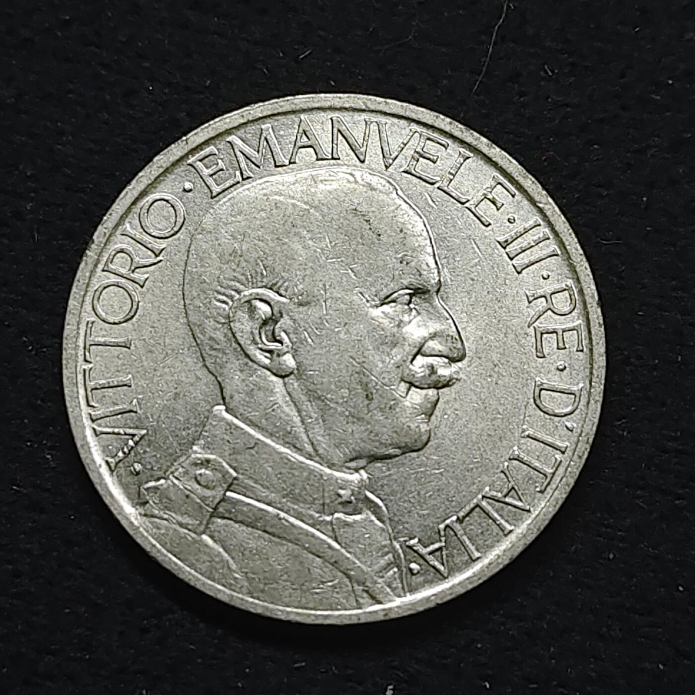 【全场包邮】纯粹捡漏拍484场（免费代拍第21场） 意大利1923年艾曼努尔三世2里拉