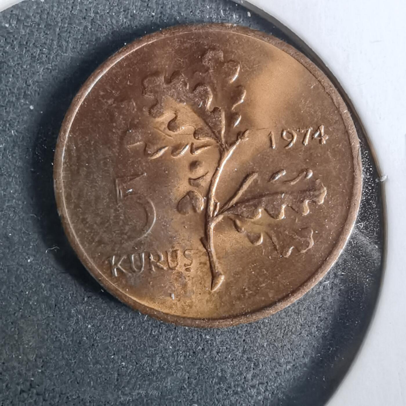 沼泽如烟--第929场 土耳其1974年5库鲁