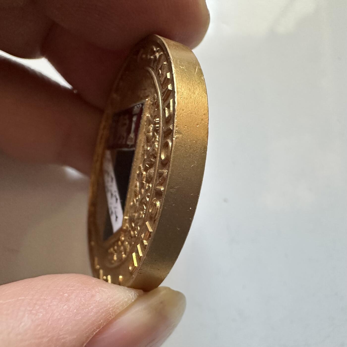 🌹外币初藏🌹🐯2025年第140场  每周二四六晚8️⃣点 接代拍 英国诺福克郡体育奖牌 珐琅彩38.2毫米33.5克