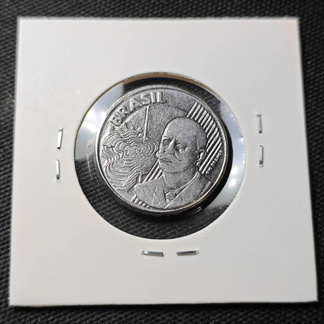 KK钱币收藏小铺 第377期  2月预留时间 周末发货  巴西50分