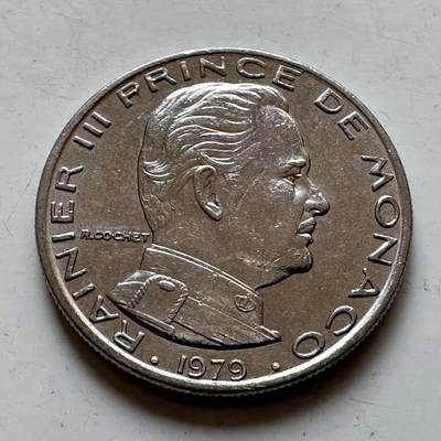 🌹外币初藏🌹🐯2025年第140场  每周二四六晚8️⃣点 接代拍 - 摩纳哥1979年一法郎