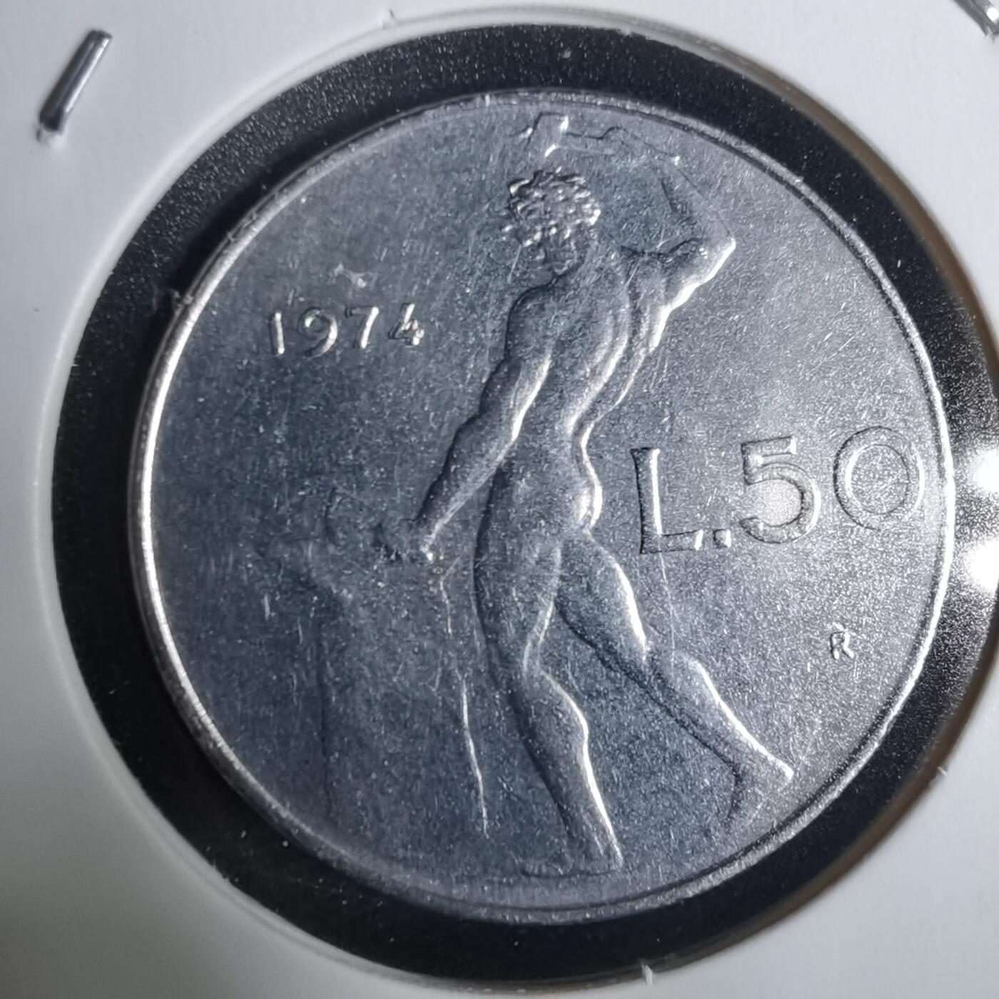 沼泽如烟--第928场 意大利1974年50里拉