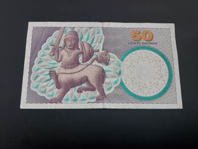 博彦收藏  12月15日 8点 钱币专场 全场包邮 - 丹麦 50克朗 流通好品