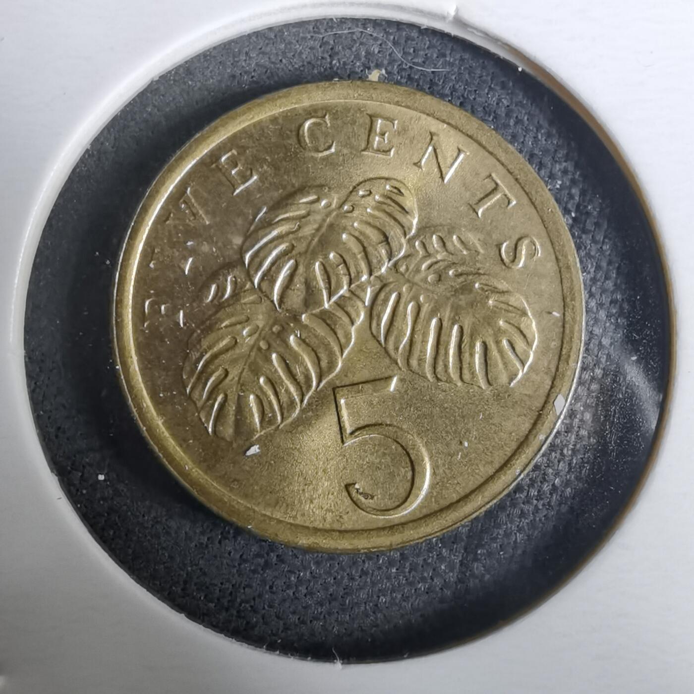 沼泽如烟--第928场 新加坡1987年五分