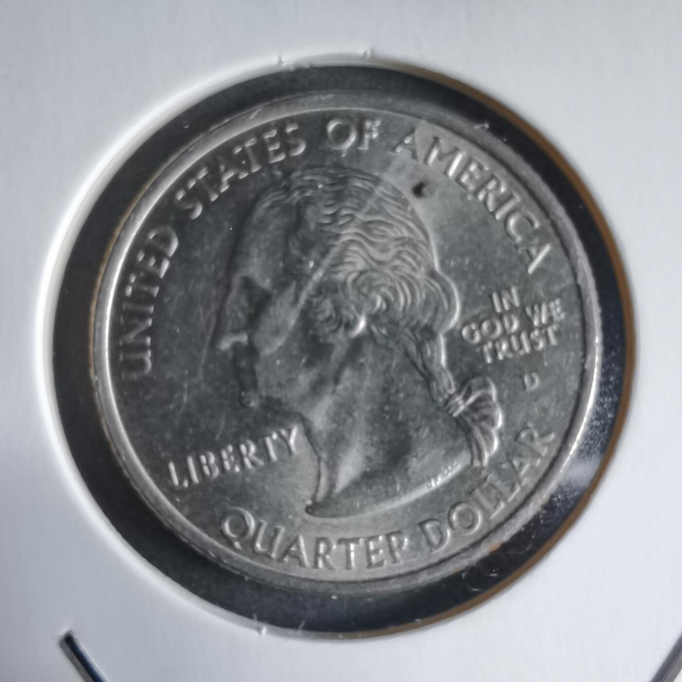 沼泽如烟--第928场 美国2000年25分纪念币