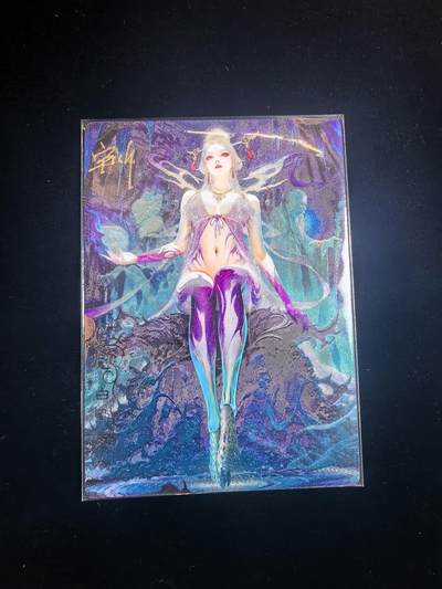 无佣金 不寄存 不收拍 链接少  主攻奇点（有大佬赞助）需要多宫大佬请私聊 部分卡牌设有底价（不想玩的那么累，即使有底价也会比市场价便宜的多，懂的自然懂） 拒绝小号抬价 大家放心拍 所有拍品部分套有卡膜 部分卡牌多宫 自制卡牌 不包厂瑕 放大镜 品控 勿拍 流拍商品会循环 感谢大家支持 留个关注 不定时上新 谢谢 - 奇点卡牌 亲签 宗Rich 玄灵谱西游 冷烫白骨夫人亲签