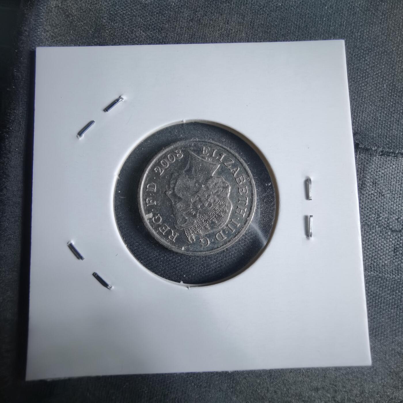 沼泽如烟--第928场 英国2008年5便士