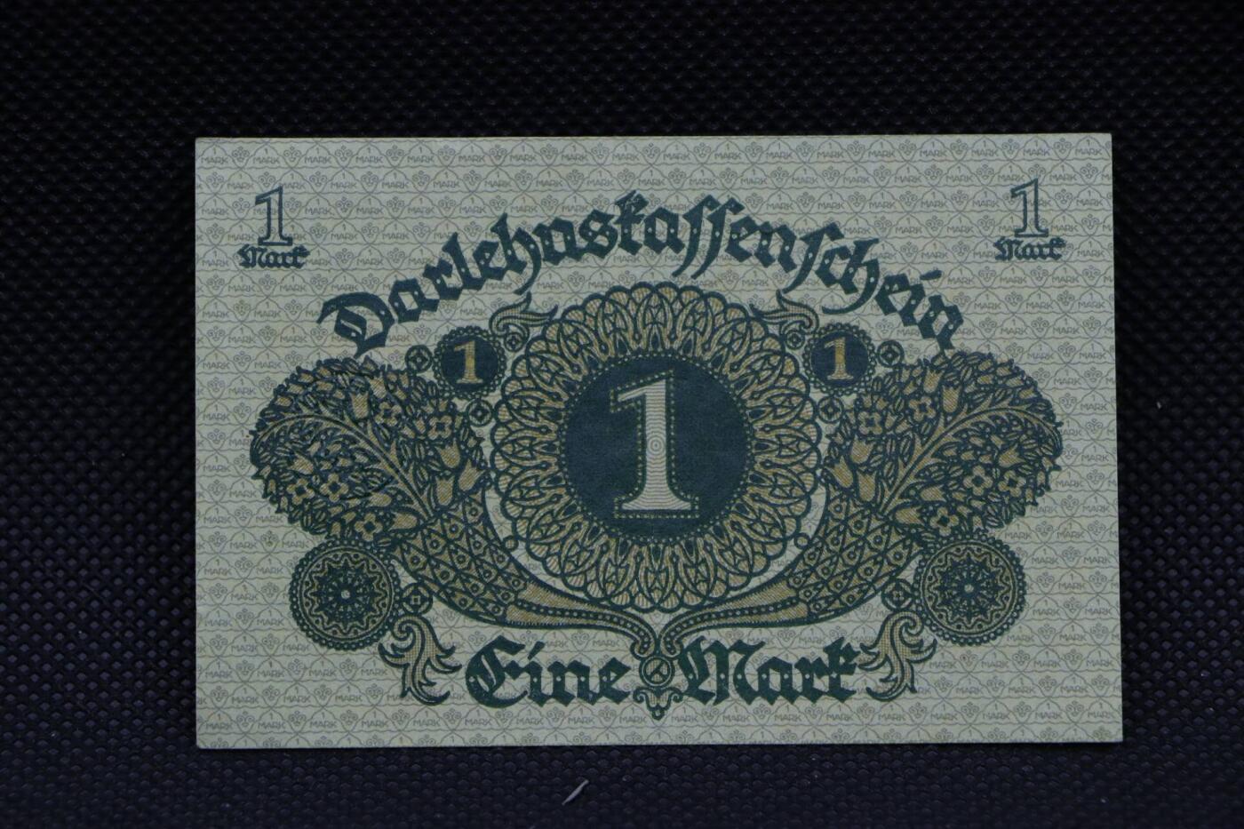 【淘币小摊】限时拍第八百二十八拍  纸币场  满百包邮可预留两周  周一统一发货   德国1920年1马克纸币