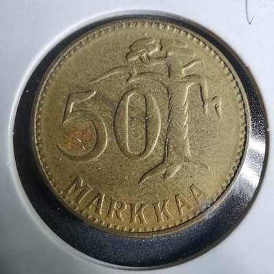 沼泽如烟--第929场 - 芬兰1954年50芬尼