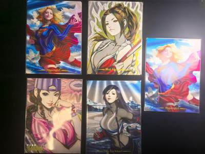 无佣金 不寄存 不收拍 链接少  主攻奇点（有大佬赞助）需要多宫大佬请私聊 部分卡牌设有底价（不想玩的那么累，即使有底价也会比市场价便宜的多，懂的自然懂） 拒绝小号抬价 大家放心拍 所有拍品部分套有卡膜 部分卡牌多宫 自制卡牌 不包厂瑕 放大镜 品控 勿拍 流拍商品会循环 感谢大家支持 留个关注 不定时上新 谢谢 - 大卡道卡牌 特卡 特大号粗闪5张