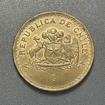 回流1215 - 智利1998年100比索铜币