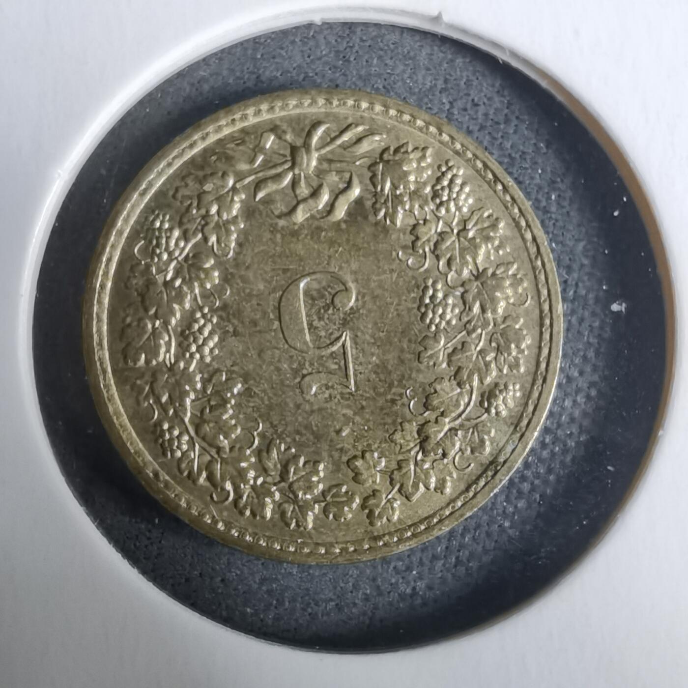 沼泽如烟--第928场 瑞士1983年五分