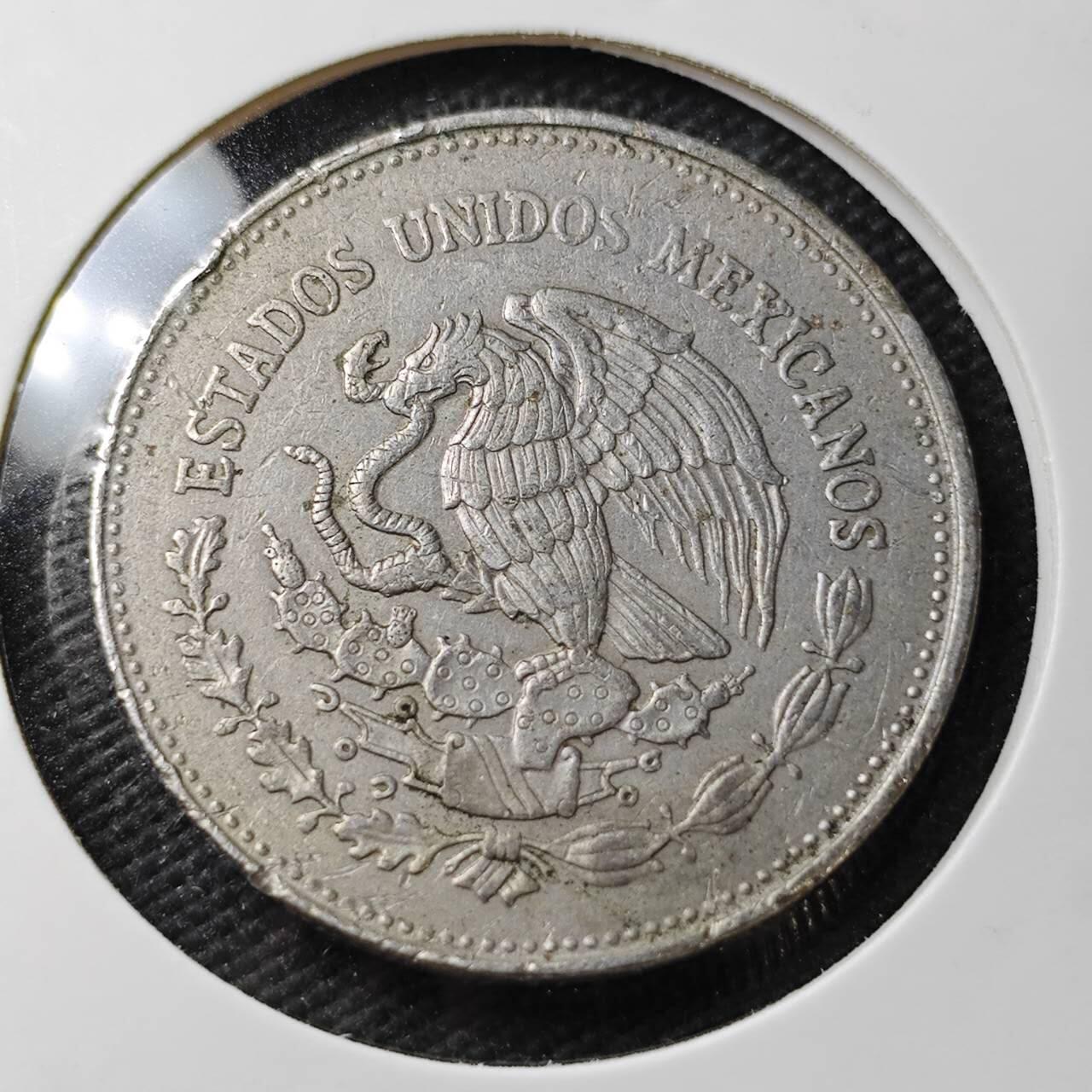 KK钱币收藏小铺 第377期  2月预留时间 周末发货  墨西哥200比索纪念币