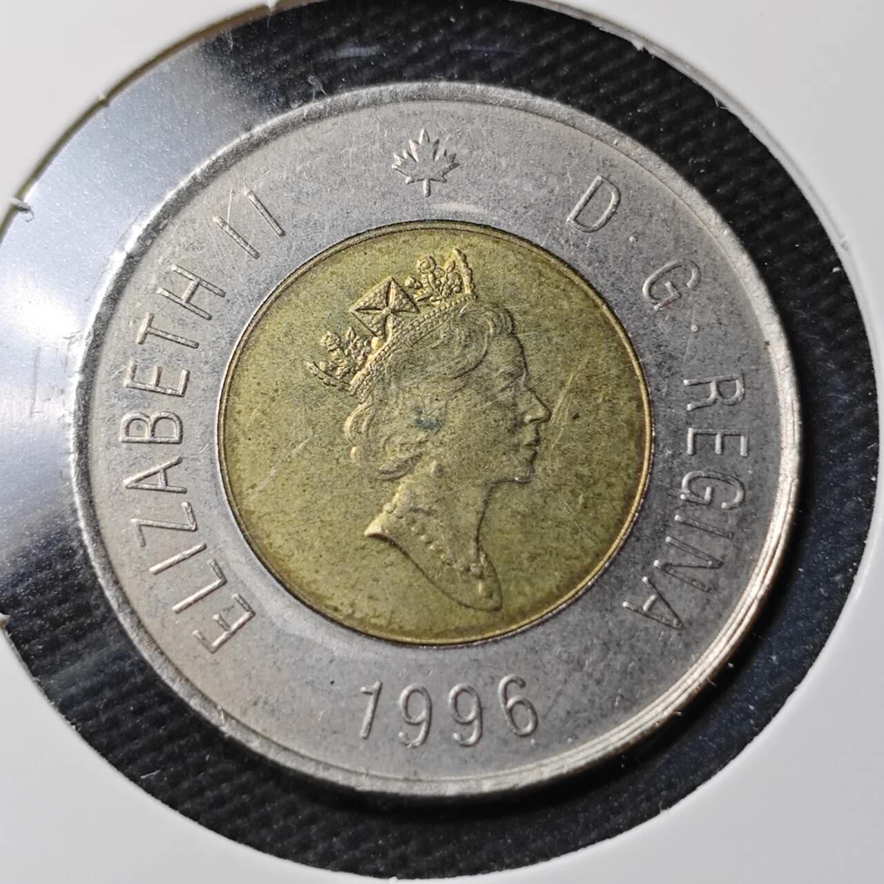 KK钱币收藏小铺 第377期  2月预留时间 周末发货  加拿大2元