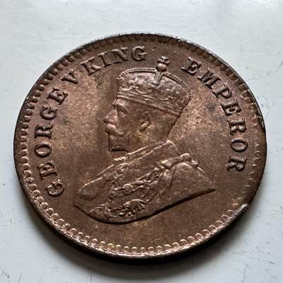 🌹外币初藏🌹🐯2025年第140场  每周二四六晚8️⃣点 接代拍 - 英属印度1921年1/12安娜