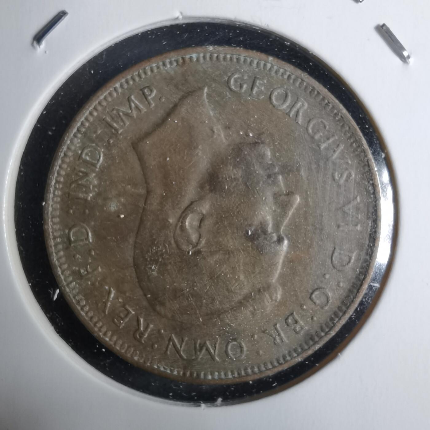 沼泽如烟--第928场 澳大利亚1938年半便士