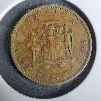 沼泽如烟--第929场 - 牙买加1966年半便士