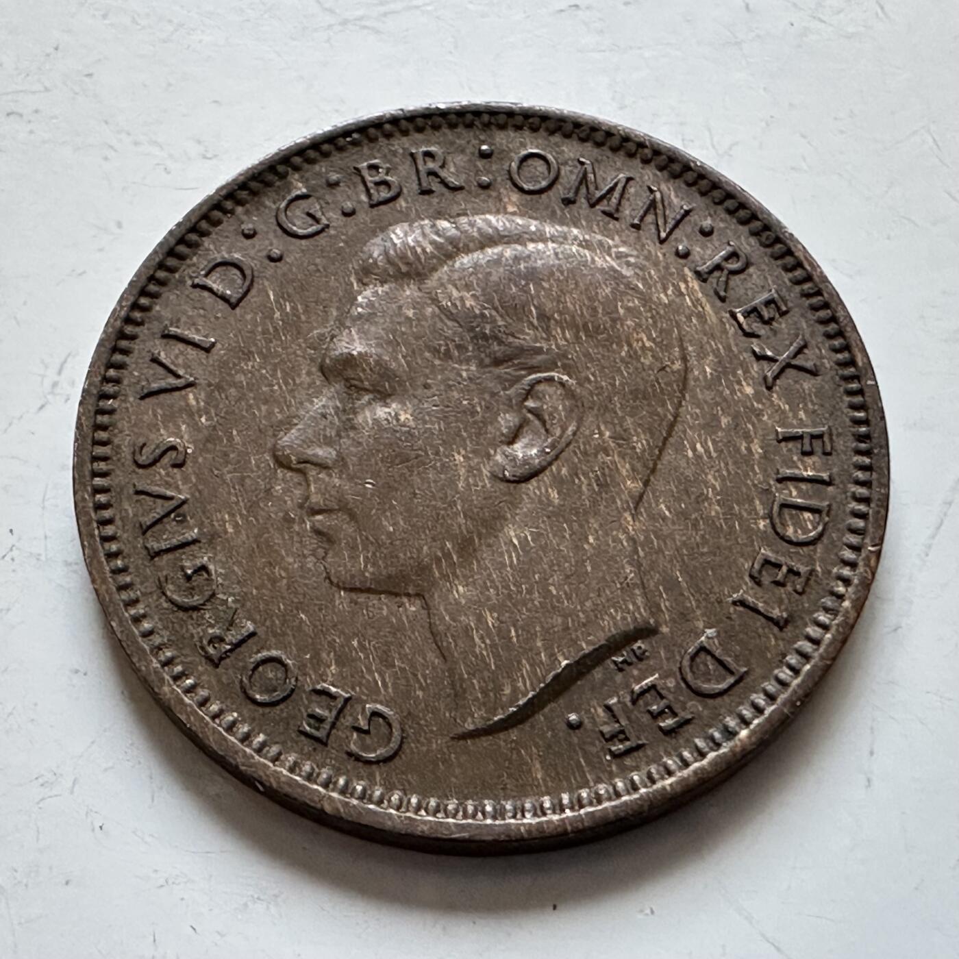 🌹外币初藏🌹🐯2025年第140场  每周二四六晚8️⃣点 接代拍 英国1949年一法新