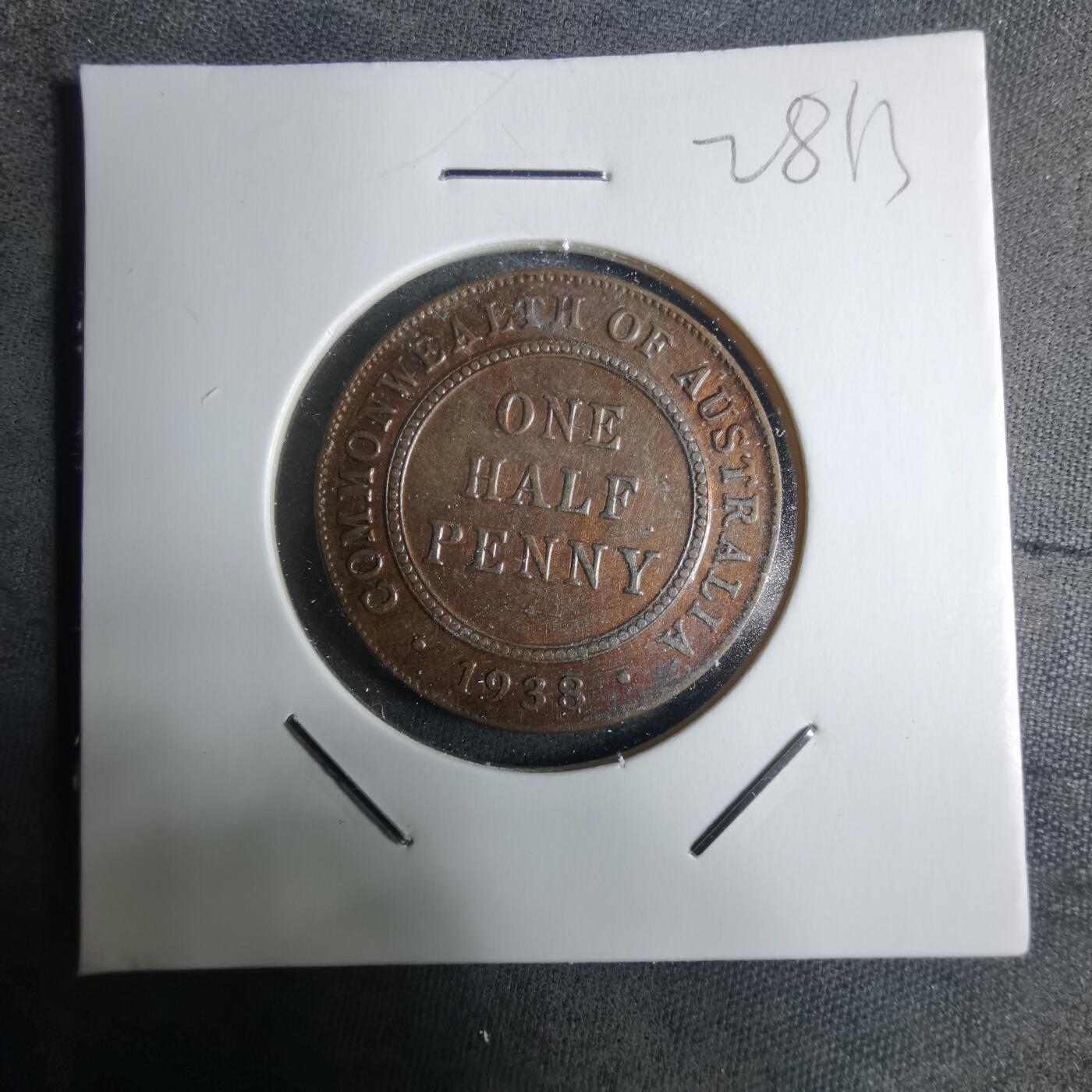 沼泽如烟--第928场 澳大利亚1938年半便士