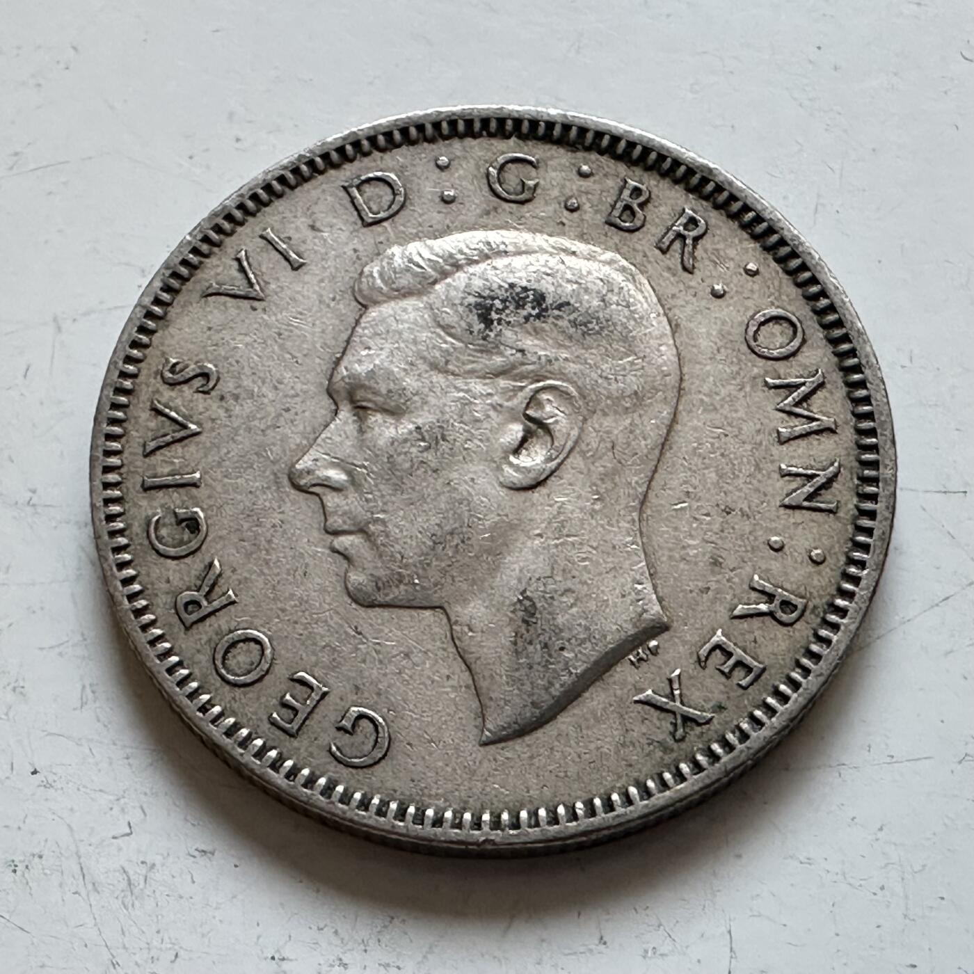 🌹外币初藏🌹🐯2025年第140场  每周二四六晚8️⃣点 接代拍 英国1948年一先令