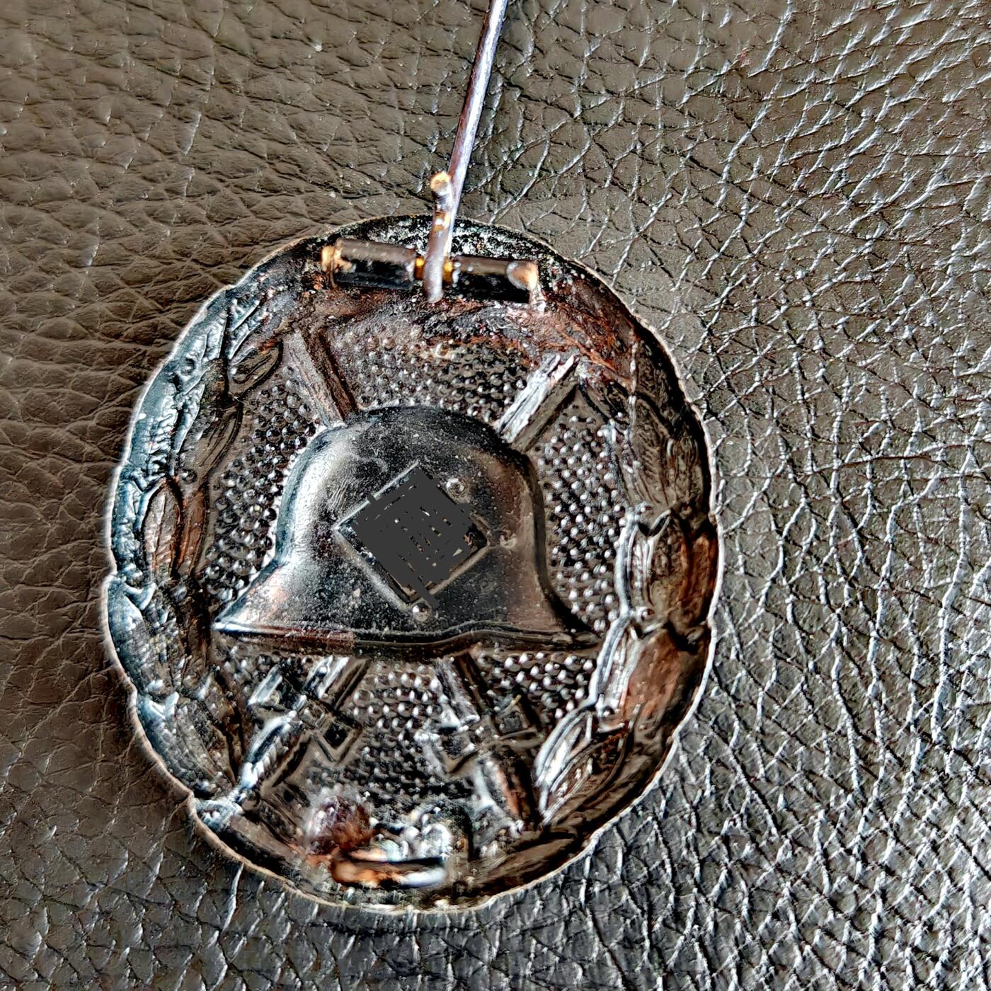 时顺第二十七拍 德国特殊时期第一版黑色战伤奖章，颁发时期从西班牙内战到波兰战役，稀有