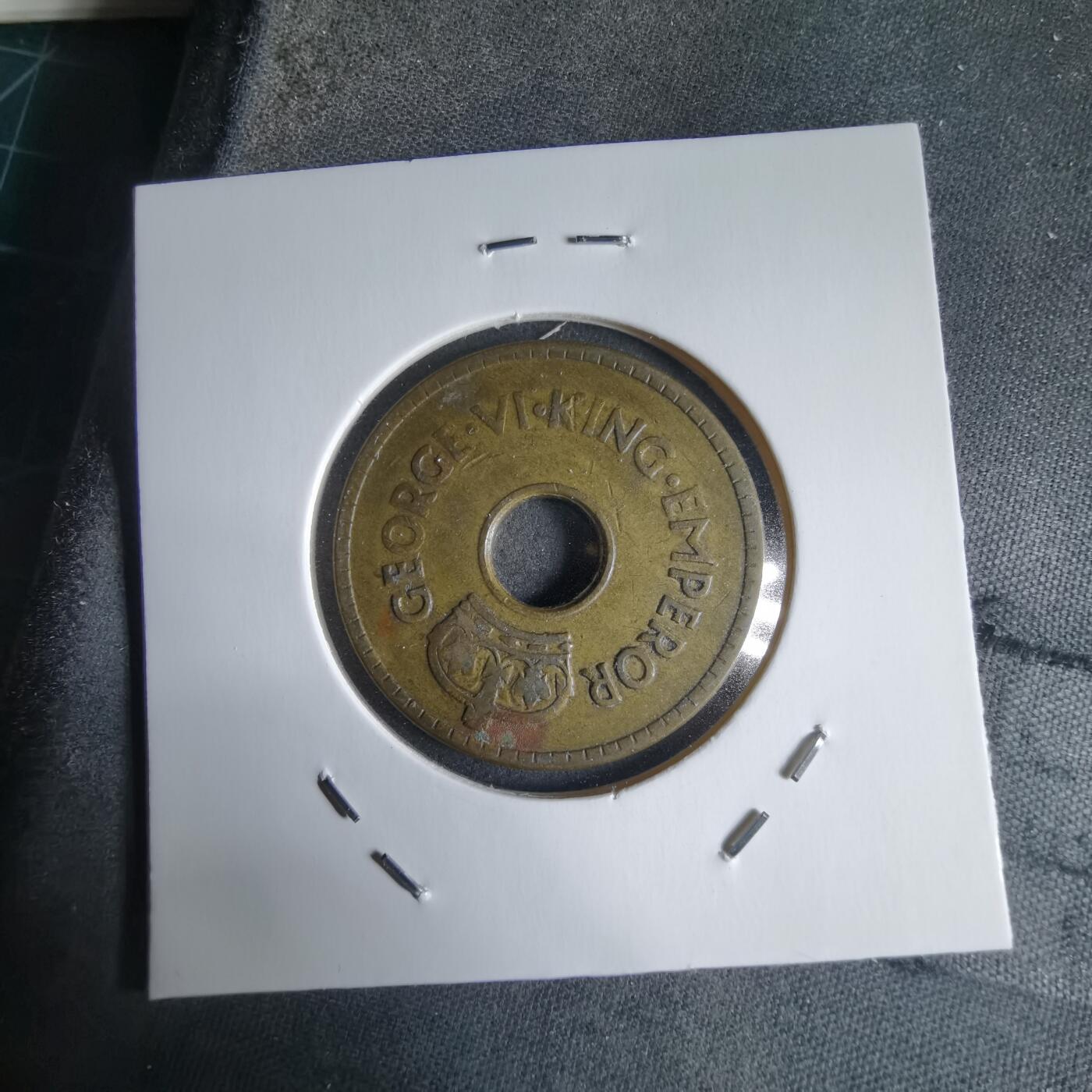 沼泽如烟--第928场 斐济1943年1便士