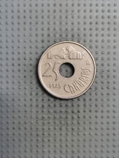 2025年第136场各国散币拍卖（总第136场） - 西班牙1994年加那利群岛25比塞塔纪念币