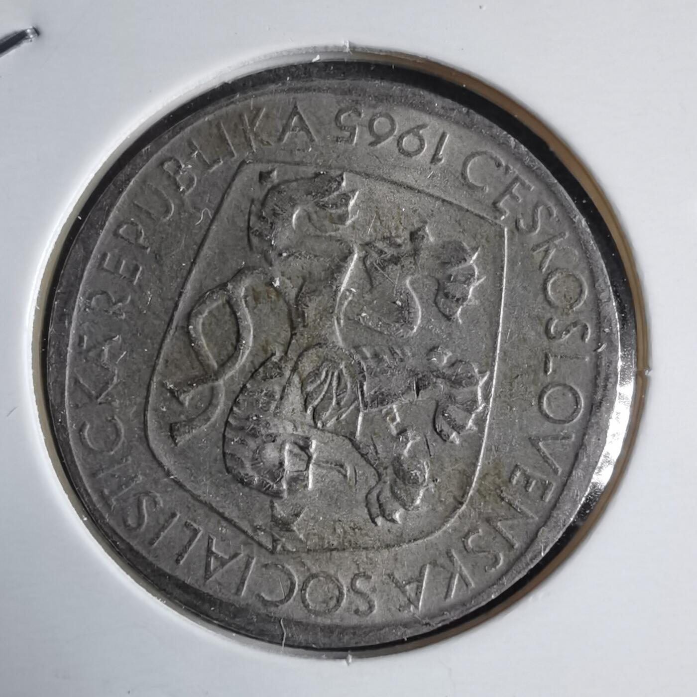 沼泽如烟--第928场 捷克斯洛伐克1965年3克朗