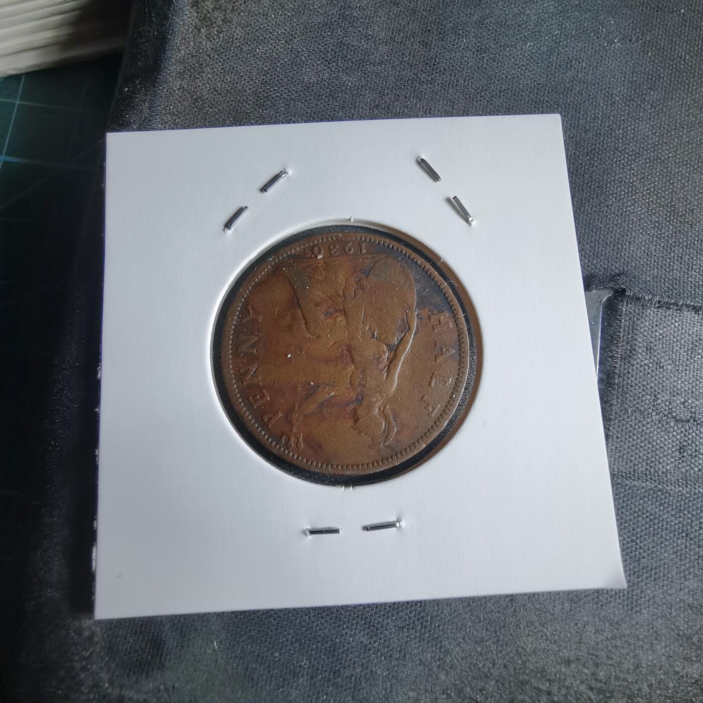 沼泽如烟--第928场 英国1930年半便士