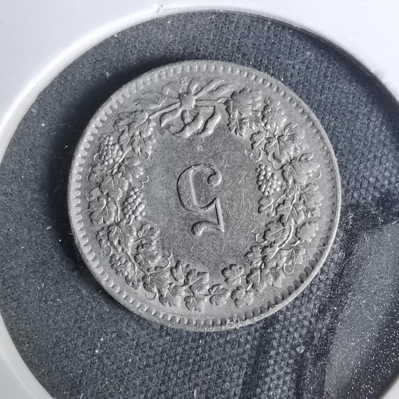 沼泽如烟--第929场 瑞士1962年五分